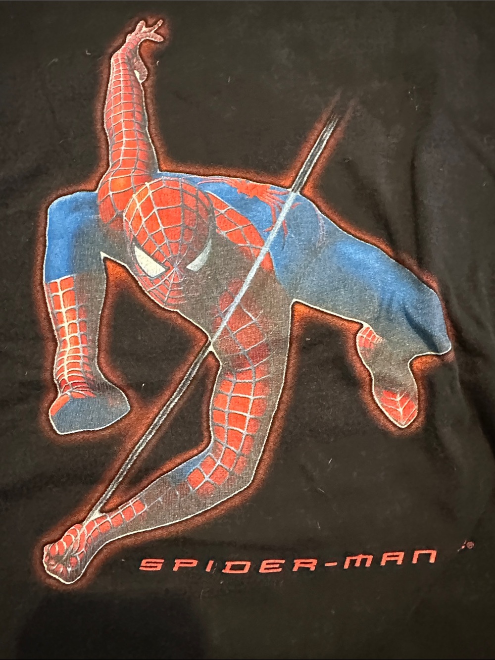 Spiderman Black Tee - Picture 3 of 4